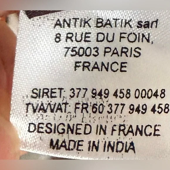 Antik Batik Cream Embroidered Mini Dress – Boho Festival Vibe - Picture 7 of 14